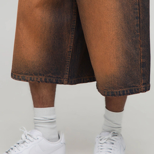 Shorts Vaqueros Teñidos para Hombre, Versátiles, Casuales, con Estilo Elegante, Diseño Clásico, Ropa Casual, Ajuste Cómodo y Diseño Transpirable 2026 - Product Image 4