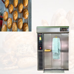 Fast Delivery Bread <b>Oven</b> Bakery 10 Trays 100% New Bakery Equipment Rotary Industry Bread Rotary <b>Oven</b> Kien an Manufacturer - Product Image 1