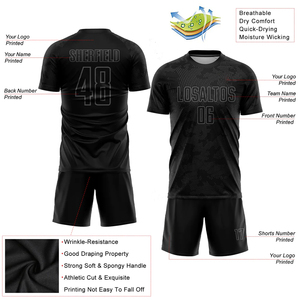 Tenues de football par sublimation 2026 pour adultes en tissu 100 % polyester – Ensembles de maillots de sport – Service OEM - Product Image 5