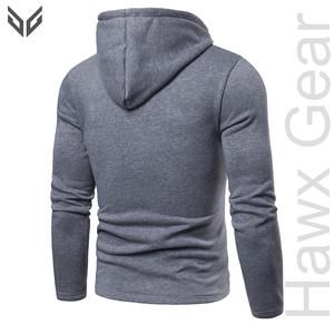 Fabricant pakistanais hommes sweats à capuche hiver teint uni coton/polyester respirant haute qualité personnalisable couleur unie quantité minimale de commande bas - Product Image 4