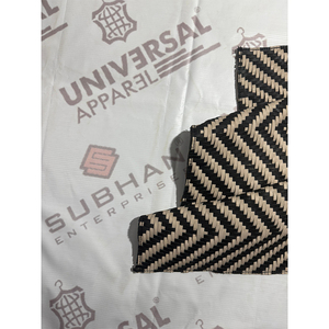 Cuir de vachette tissé artisanal de 1 à 12 pieds carrés personnalisable Produit en cuir de haute qualité. - Product Image 2