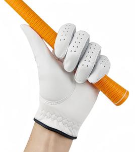 Gants de golf en cuir véritable de mouton de qualité supérieure pour hommes, ultra-fins, XXL, durables, confortables, ajustement personnalisé, logo personnalisé, respirants, décontractés en plein air - Product Image 2