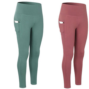 High Quality Custom Designed Solid Pattern Yoga <b>Leggings</b> Best with Personalized Prints Stylish Elastic Waist <b>Leggings</b> - Product Image 2