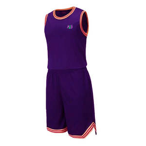 Ensemble d'uniformes de basketball respirants de qualité supérieure, grande taille, sans manches, conçu pour l'entraînement en club et les matchs scolaires – Coupe classique - Product Image 1