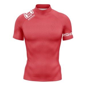 T-shirt de surf à manches courtes pour hommes Arch Wave Righttrack Performance Maillot de bain moulant Upf 50 + Rashguard Vacation Beachwear - Product Image 1