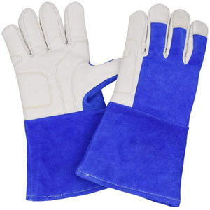 Guantes de soldadura hechos a medida de secado rápido a bajo precio Guantes de trabajo de invierno con cuero dividido de vaca - Product Image 4