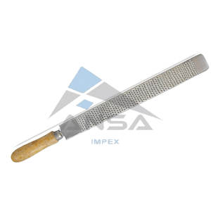 เครื่องมือฟาร์เรียร์สำหรับสัตวแพทย์แบบมืออาชีพกีบม้าของม้ากีบเท้าพร้อมด้ามจับไม้ที่สะดวกสบายทนทานตะไบเหล็กสองด้าน - Product Image 4