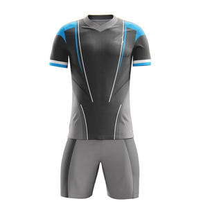 Camisetas de Fútbol para Hombre, Uniforme de Fútbol de Manga Corta, Pantalones Cortos de Fútbol para Entrenamiento, Colores y Logotipo Personalizados - Product Image 4