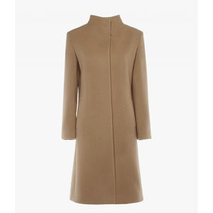 Abrigo largo tipo trench vintage para mujer con cinturón |   Proveedor Mayorista de Ropa de Abrigo para Otoño, OEM ODM - Product Image 3