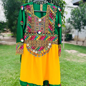 Vente en gros de nouvelles robes Kuchi afghanes pour la collection de fêtes Robe Kuchi afghane confortable et respirante du fournisseur direct d'usine - Product Image 1