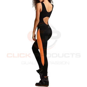 Combinaisons de corps OEM pour femmes Combinaison une pièce dos nu avec cou pour femmes Costume de corps de saut pour femmes ODM - Product Image 3