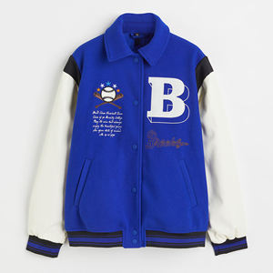 Veste de survêtement personnalisée de haute qualité pour hommes, col montant, coupe-vent, fermeture à boutons en corne, mode automne, streetwear, broderie - Product Image 1