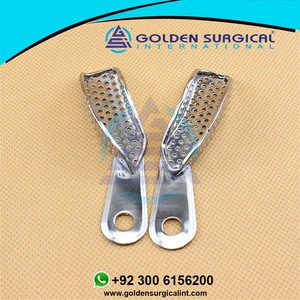 Bandeja de Impresión Dental de Acero Inoxidable Autoclavable, Bandeja para Dientes Superiores e Inferiores, Bandejas para Instrumentos de Dentadura, Instrumentos Dentales - Product Image 2