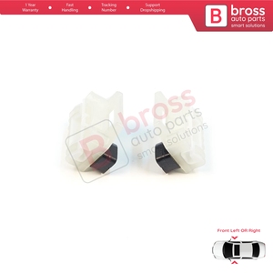 คลิปซ่อมชุดมอเตอร์กระจกหน้าต่าง BWR525+BWR526 รุ่น A+B สำหรับประตูหน้า สำหรับรถยนต์ New Beetle C1 Toledo MK2 1M2 Leon MK1 1M1 Fabia MK1 6Y Praktik - Product Image 5