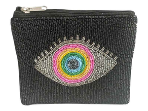 Monedero con Cierre de Cremallera y Cuentas de Colores, Bolsa Pequeña, Regalo para Ella, Accesorio Boho de MD HANDICRAFTS - Product Image 4