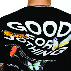 Logo personnalisé 280g t-shirt DTG broderie sérigraphie hommes t-shirt surdimensionné coton lourd vierge goutte épaule t-shirt - Product Image 6