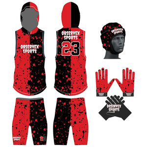 ชุดรัดรูปแขนกุดแห้งเร็วป้องกันแบคทีเรียชุดฝึกฟุตบอล7V7สำหรับผู้ใหญ่ระบายอากาศได้ทุกฤดูกาลขายส่ง - Product Image 5