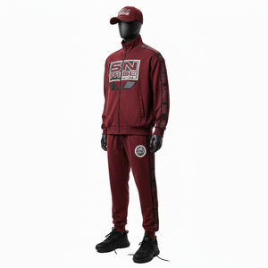 ชุดวอร์มมีฮู้ดผู้ชายคุณภาพสูง ปี 2026 สินค้าใหม่ ขายส่ง สวมใส่สบาย ระบายอากาศได้ดี ยืดได้สี่ทิศทาง รับสกรีนโลโก้ 100% - Product Image 4