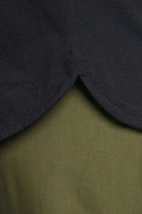 Best Summer Wear T-shirts en coton pour hommes Vente en gros OEM T-shirt à manches 3/4 personnalisées - Product Image 3