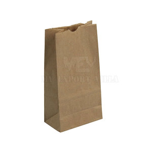 Hotdog Snack personnalisé sac en papier de restauration rapide emballage de hot-dogs pour sandwich sac en papier kraft brun ou blanc - Product Image 4