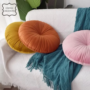 Oreiller rond de soutien personnalisé couleur personnalisée oreiller biologique traversins et coussins de yoga vente en gros - Product Image 4