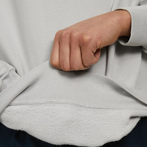 Ensemble de sweat-shirt à capuche surdimensionné 100% coton pour hommes personnalisés sweat-shirt à manches longues avec impression numérique en relief 3D pour l'hiver - Product Image 4