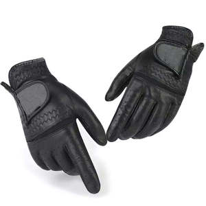 Gants de golf OEM, logo personnalisé, vente en gros, cuir souple, durables, haute adhérence, respirants, adaptés aux sports de plein air, performance de golf - Product Image 2
