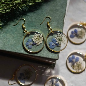 Transparent Resin Drop Earrings Elegant Handmade Jewelry Resin Earrings <b>Beach</b> Inspired <b>Gift</b> from CRAFT ZONE EXPORT - Product Image 6
