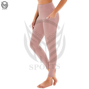 Leggings de gimnasio OEM con bolsillo, leggings de yoga de cintura alta para mujer, los más nuevos, transpirables, personalizados, para mujer y niña, 2026 - Product Image 5