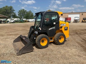 Minicargadora JCB 225, cargadora compacta para construcción, cargadora hidráulica de ruedas de alto rendimiento para trabajos pesados - Product Image 4