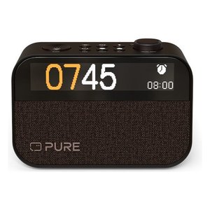 MOMENT Charge Coffee black 30103 alarm <b>clock</b> <b>radio</b> - Product Image 2