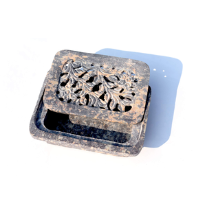 Plato Rectangular de mármol de lujo Natural de alta calidad, accesorio de baño, soporte de jabón, caja contenedora, plato de jabón, soporte de jabón de mármol - Product Image 5