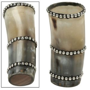 HOGAR personalizado hecho a mano tallado cuerno natural de cristal al por mayor para vino cerveza agua hogar restaurante Hotel inspirado India - Product Image 1