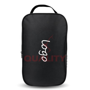 Bolsa para botas extra grande con divisor para pares de botas altas Costura reforzada Superficie resistente al agua y correa para el hombro - Product Image 4