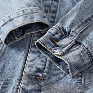 <b>Men</b> Denim <b>Jacket</b> <b>light</b> weight high quality best designs anti wrinkle reasonable rate denim <b>jacket</b> for <b>men</b> with fully customized - Product Image 4