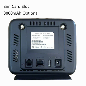 ความเร็วสูง<span class=keywords><strong>4G</strong></span> LTE VoLTE B30เราเตอร์ CPE Wifi6ไร้สาย3000mAh ช่องใส่ซิมการ์ดเสริม2.<span class=keywords><strong>4G</strong></span> 300Mbps <span class=keywords><strong>4G</strong></span> LTE CPE เราเตอร์ WiFi 6 - Product Image 5