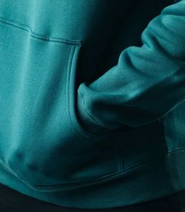 Oem Services Drop Shoulder 450gsm Pullover Heavyweight Custom Men's Hoodies & <b>Sweatshirts</b> Thick Heavy Blank Hoodie - Product Image 3