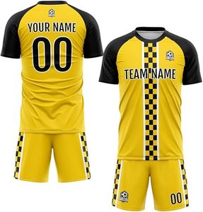 Conjunto de Uniforme de Fútbol Personalizado Unisex, Uniforme de Fútbol Sublimado Premium, OEM ODM, Venta al Por Mayor, Ropa Deportiva para Clubes y Equipos - Product Image 1