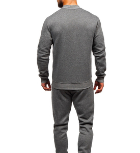2025 Wholesale men OEM Full Zip Tracksuit Best High Quality men Tracksuit Plus Size Tracksuit custom logo and size long sleeves - Product Image 2