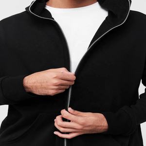 Sweat à capuche patchwork pour hommes vêtements à capuche vêtements décontractés en molleton chaud Streetwear masculin mode automne hiver vêtements d'extérieur - Product Image 5