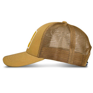 Gorras Trucker de Cuero Personalizadas con Bordado de 2 Colores OEM ODM, Gorras de Cuero Vacuno de Alta Calidad de 6 Paneles para Hombre, Venta al Por Mayor 2026 - Product Image 2