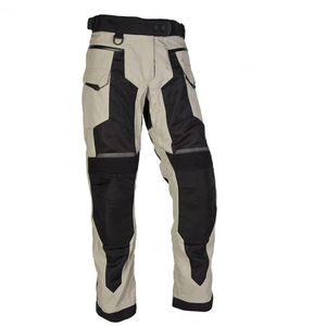 Pantalones textiles estilo motocicleta con armadura oculta ajustada, material transpirable a prueba de viento y técnicas impresas - Product Image 4