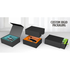 Customizable Rigid PET Color <b>Boxes</b> Household Products Jewelry <b>Clothes</b> Perfume Packing UV Advantage Custom Logo Magnet Shape - Product Image 1