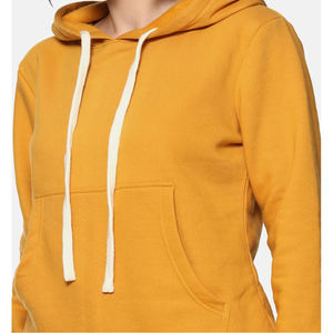 Personnalisé 100% coton Offre Spéciale vierge surdimensionné à manches longues sweat femme à capuche loisirs à manches longues à capuche - Product Image 3