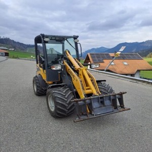 Mini-chargeuse sur pneus diesel hydraulique compacte pour chantier de construction, exploitation agricole et aménagement paysager - Product Image 2