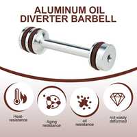 Bouchon de galerie d'huile du bloc moteur, barre de déviation d'huile en aluminium, numéro de pièce #   12573460, Compatible avec les moteurs G M LS Gen III et IV