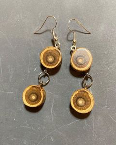 Pendientes en forma de gota de corazón de alta calidad Pendientes de cuentas de madera exagerados bohemios Vintage para mujeres de la India al precio más bajo - Product Image 6