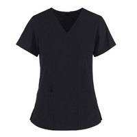 Chemises d'hôpital d'été sur mesure de qualité supérieure pour femmes Uniforce Enterprises en toile et élasthanne avec détection d'aiguilles