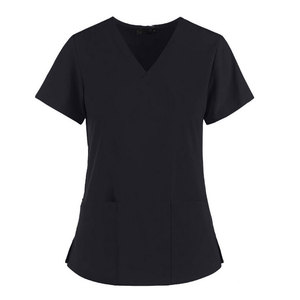 ยูนิฟอร์ซ เอ็นเตอร์ไพรส์ เสื้อสครับสำหรับผู้หญิงคุณภาพพรีเมียมสั่งตัดได้ตามต้องการ สำหรับฤดูร้อน ผลิตจากผ้าแคนวาสผสมสแปนเด็กซ์ ป้องกันการเกิดการเสียดสี - Product Image 3