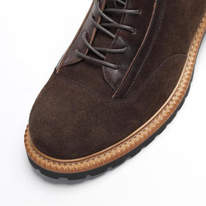 รองเท้าบูทหุ้มข้อหนังเคลือบเงาสุดชิค พร้อมส้นรองรับแรงกระแทกและหัวเข็มขัดสุดเก๋สำหรับการออกนอกบ้านในวันหยุดสุดสัปดาห์ - Product Image 3